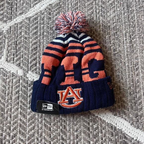 New era auburn university tigers beanie - Picture 1 of 2